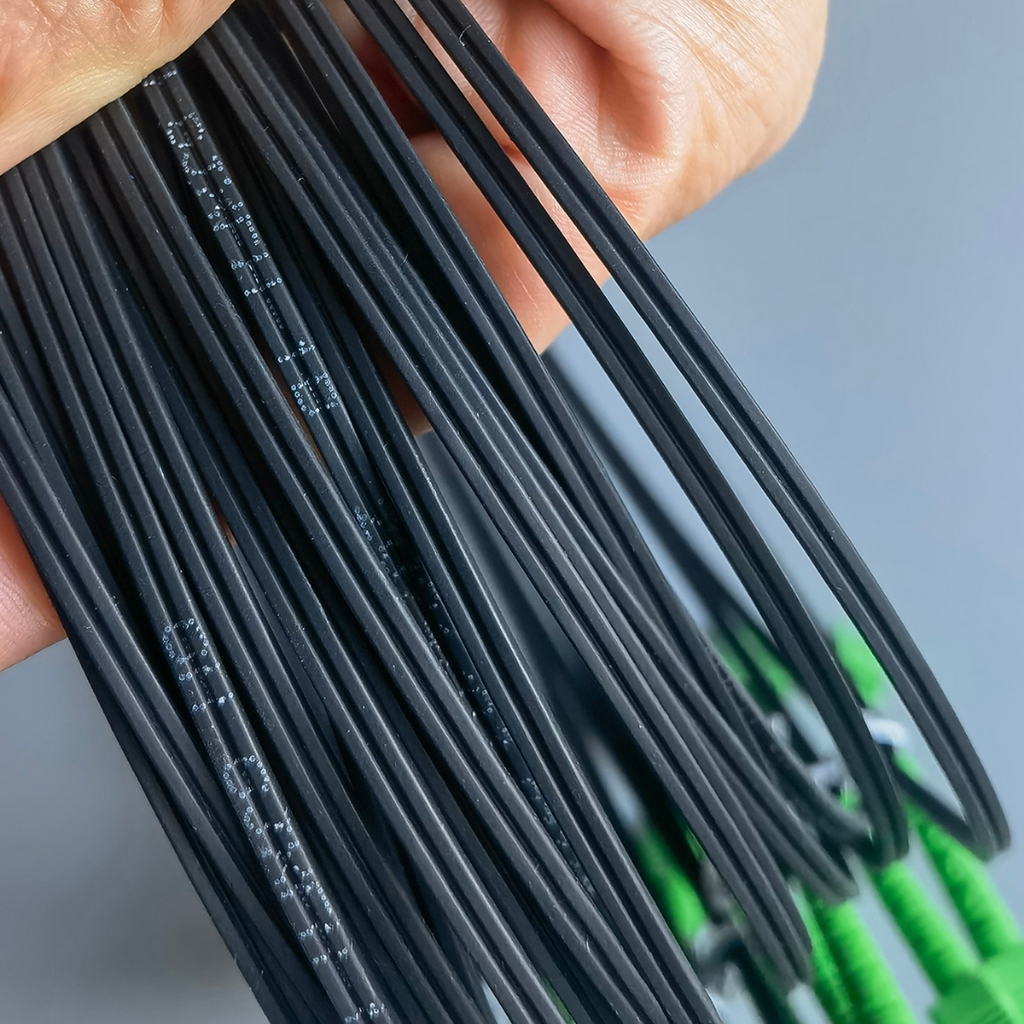 Indoor Drop Cable Fiber Optic Patch Cord Single Mode Simplex Core SC/APC-SC/APC 1M-10M Drop Cable Op
