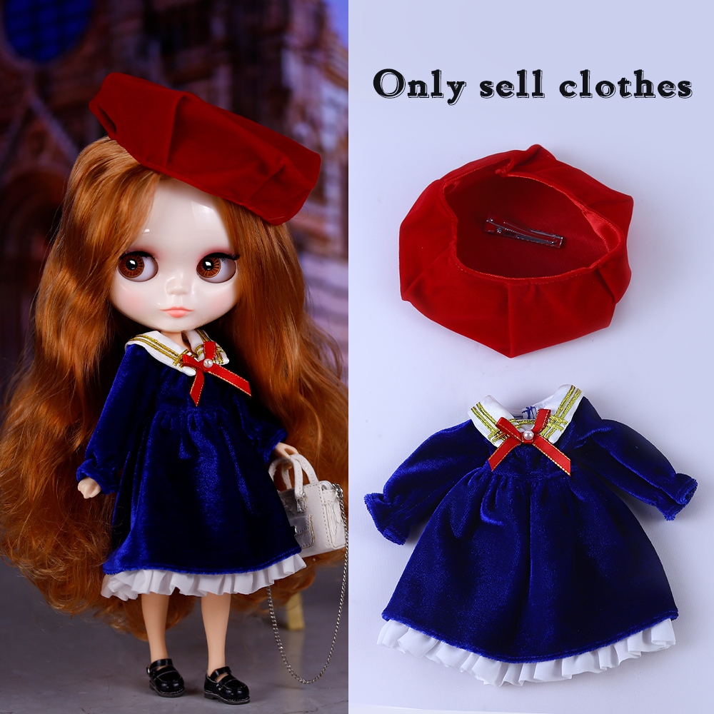 เสื้อผ้าตุ๊กตา DBS blythe ไม่มีตุ๊กตาและรองเท้า