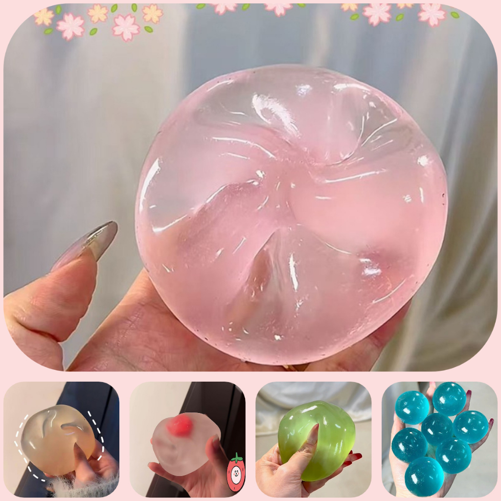 🔥ของเล่นบีบสกุชชี่🔥FG Squishy Maltose ความเครียดลูกบอล Sensory ของเล่นช้า Rise Squishy ของเล่นสําหรับเด็กและผู้ใหญ่มือออกกําลังกายบีบของขวัญ HS