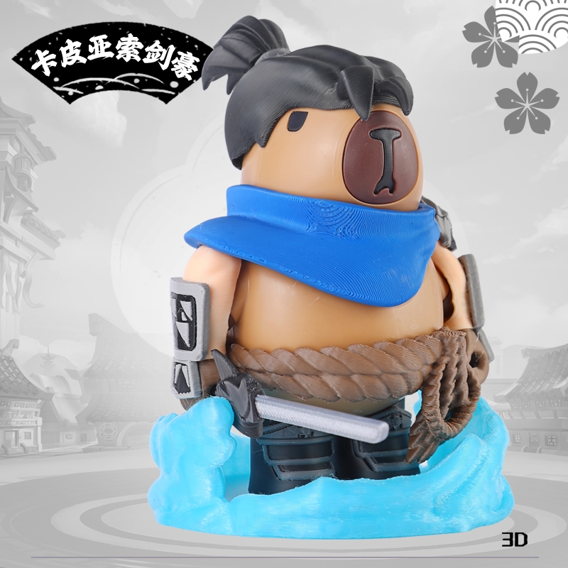 Capybara Yasuo สินค้าการ สร้างสรรค์รูปแม่เหล็กเดสก์ท็อปตกแต่ง
