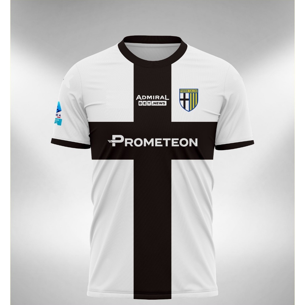 เสื้อทีม Parma Home Away 2024/2025 สำหรับผู้ใหญ่และเยาวชน รูปที่ 2