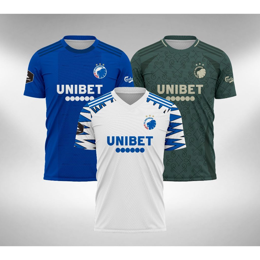 เสื้อฟุตบอล FC Copenhagen ฤดูกาล 2024/2025 เซ็ตบ้านนอกและสาม