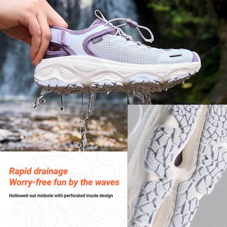 361 Degrees Catfish【Trail Running 2.5】 รองเท้าลุยน้ำตาข่ายโปร่งสำหรับผู้หญิง 682623303