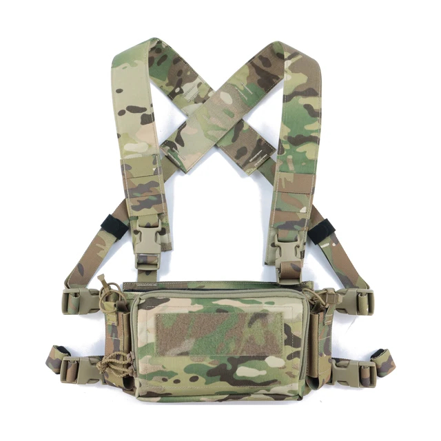 ApeforceGear Tactical Military Chest Rig สำหรับ Army Gel Blaster