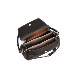 COCOTAYA- Bag กระเป๋าข้างไหล่สำหรับผู้หญิง สไตล์เรโทร ดีไซน์คล้องบ่า พิมพ์ลาย retro ทำจากหนังปุ๊วมันเงา ใช้งานได้ทุกวัน