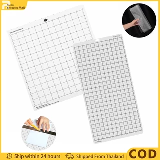 (COD)3pcsโปร่งใสแผ่นรองตัดกระดาษแผ่นรองตัด แบบ PVCแผ่นรองต ขนาด 12x12 12x24 นิ้ว รองเครื่องตัด กาวแน่น