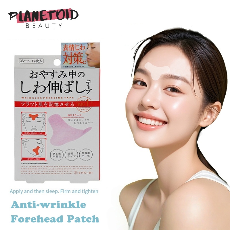 แผ่นแปะริ้วรอยบนใบหน้า – เทปต่อต้านริ้วรอยสําหรับ Fown Lines Crows Feet & Smile Lines