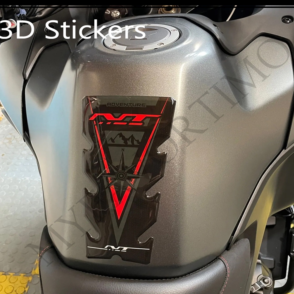 สําหรับ Honda NT 650 700V 1000 1100 NT650 NT1100 ผจญภัยรถจักรยานยนต์ Pad Decals สติกเกอร์ป้องกัน