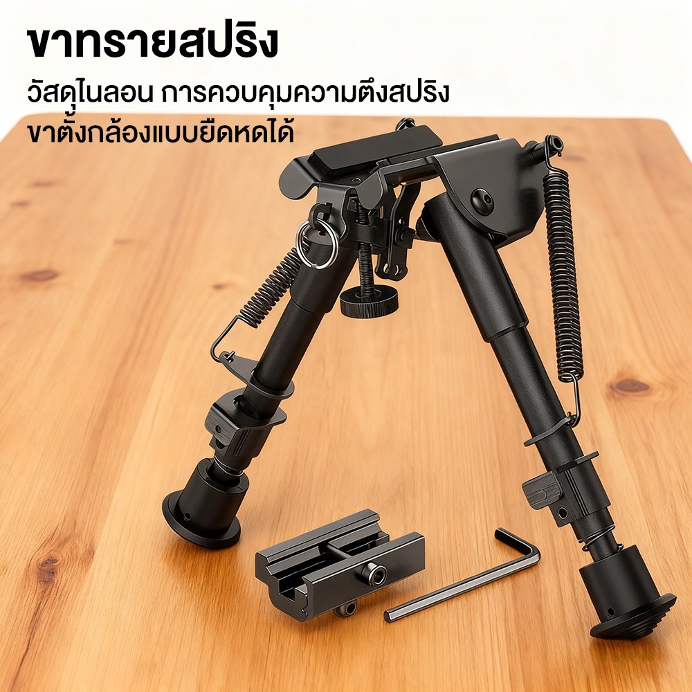 🔥พร้อมส่ง🔥Nylon bracket ขาทรายสปริง ขาทรายติด ขาทราย อุปกรณ์เสริมขาตั้งกล้อง ﻿แข็งแรง เนื้อโลหะ พับเก็บได้