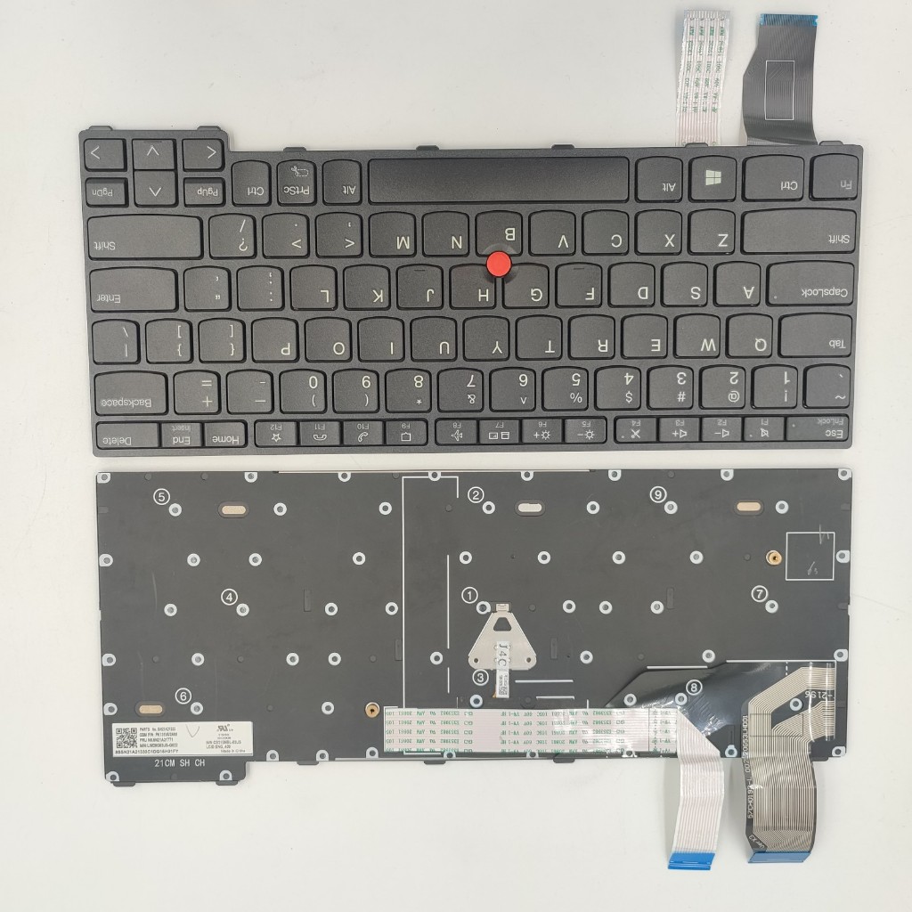 US เค้าโครงสําหรับ Lenovo ThinkPad X13 Gen 2 20WK 20XH X13 โยคะ Gen 2 แป้นพิมพ์แล็ปท็อป