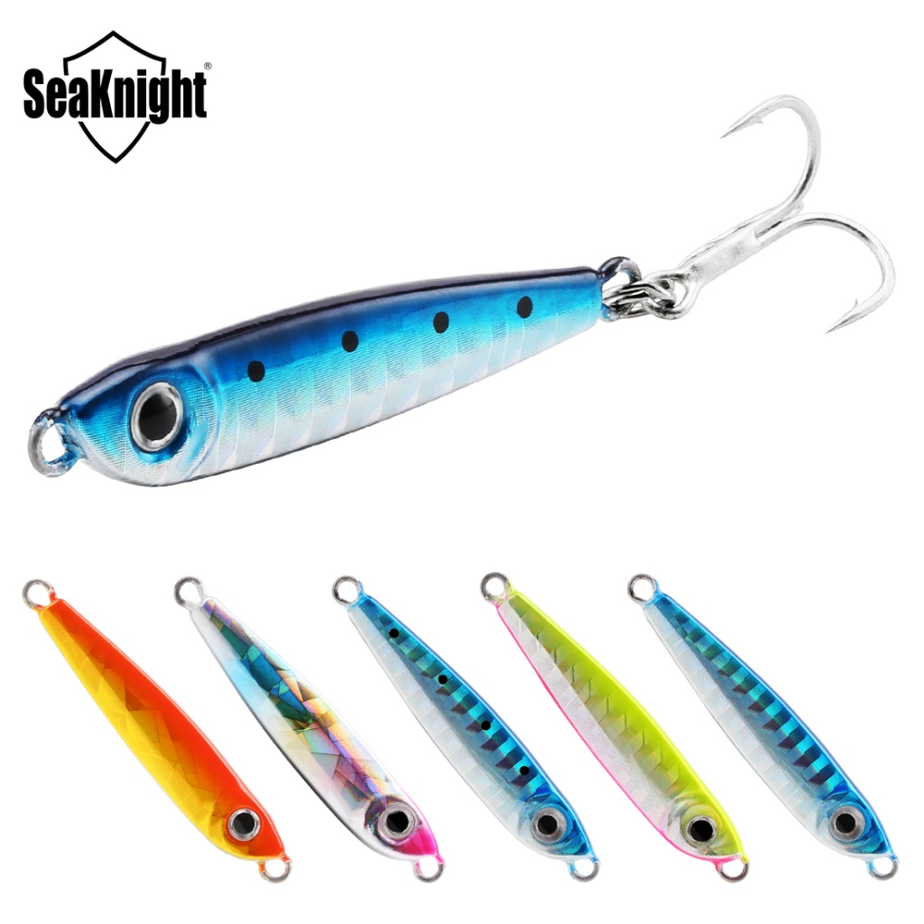 SeaKnight SK302 Mini Jig ช้อนโลหะ 3D เหยื่อตกปลา FLOATING LURE ขนาด 21g - 40g พร้อมใช้งาน