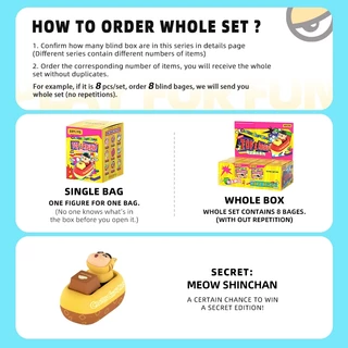 52TOYS Crayon Shin-chan Tap & Relieve Series Blind Box Figure Toy