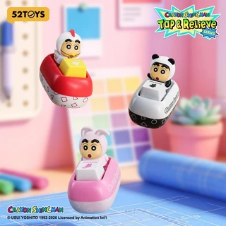 52TOYS Crayon Shin-chan Tap & Relieve Series Blind Box Figure Toy