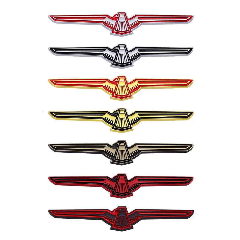1 x โลหะ 3D Fly Eagle Wing รถ Auto รถจักรยานยนต์สติกเกอร์ Badge Decal 3D Fly Eagle Wing สติกเกอร์สัญ