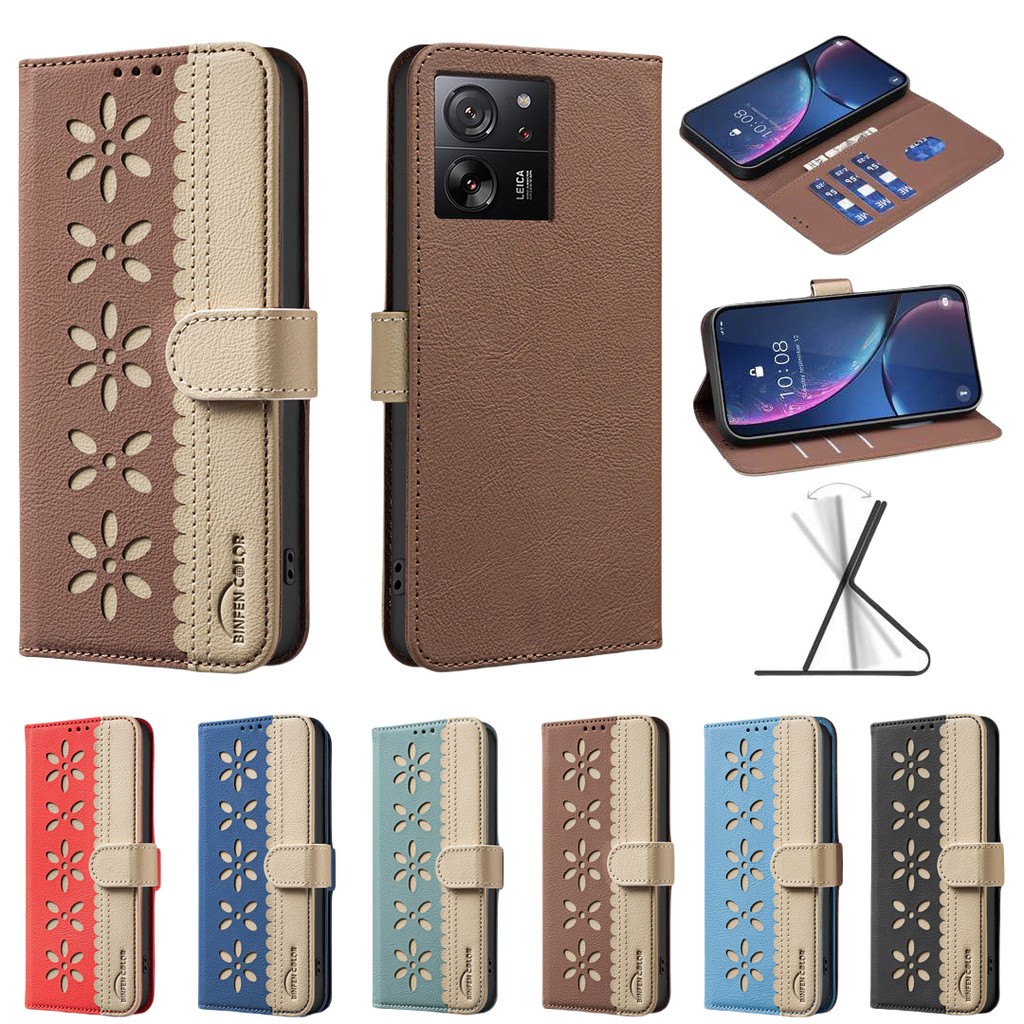 เคส ออปโป้ Case for OPPO A6x 4G A6 Pro 5G รีโน Reno 16F 16 Pro 15 15F 14F 14 13 11 F 13F 11F 5G A58 A78 A98 A79 A74 A95 4G เคสฝาพับ เคสเปิดปิด โทรศัพท์หนังฝาพับพร้อมช่องใส่บัตรสําหรับ PU Faux Leather Flip Cover Wallet With Card Slots Stand ซองมือถือ BF36
