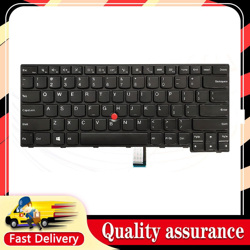 แป้นพิมพ์แล็ปท็อปใหม่สําหรับ Lenovo Thinkpad L440 L450 L460 L470 E431 E440 T431S T440 T440P T450 T46