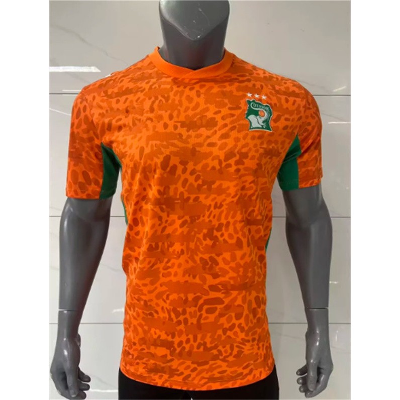 (S-XXL)พัดลมรุ่น 2026 27 Ivory Coast Jersey home เสื้อฟุตบอลกีฬาผู้ชาย