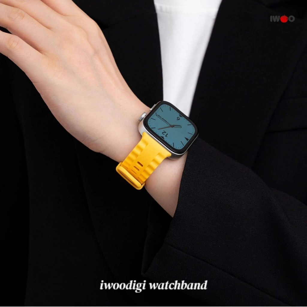 สําหรับนาฬิกา Huawei fit5/fit5 pro/fit4/fit4 pro/fit3 Unisex กีฬาซิลิโคนกันน้ํา i สายรัดทดแทน