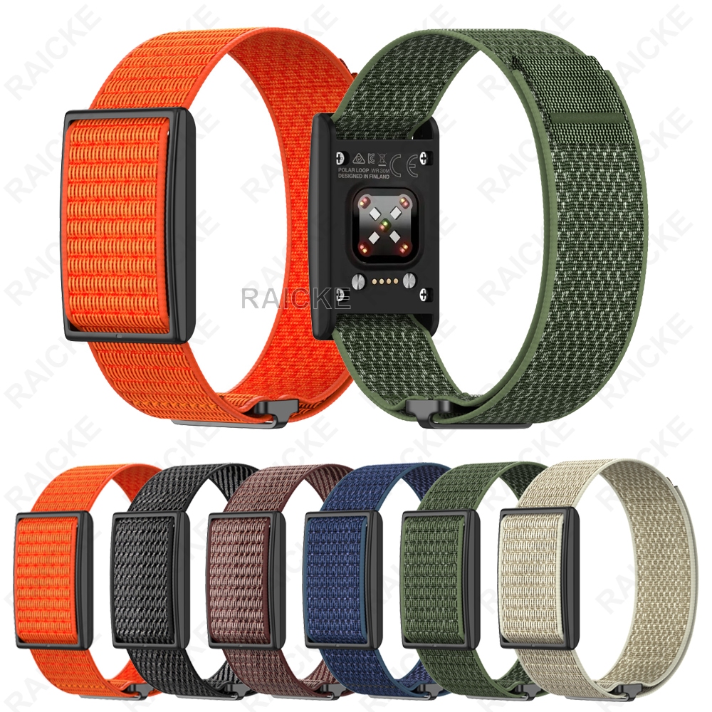 สายไนล่อนที่ระบายอากาศได้เปลี่ยนสายรัดกีฬาสำหรับ Polar Loop