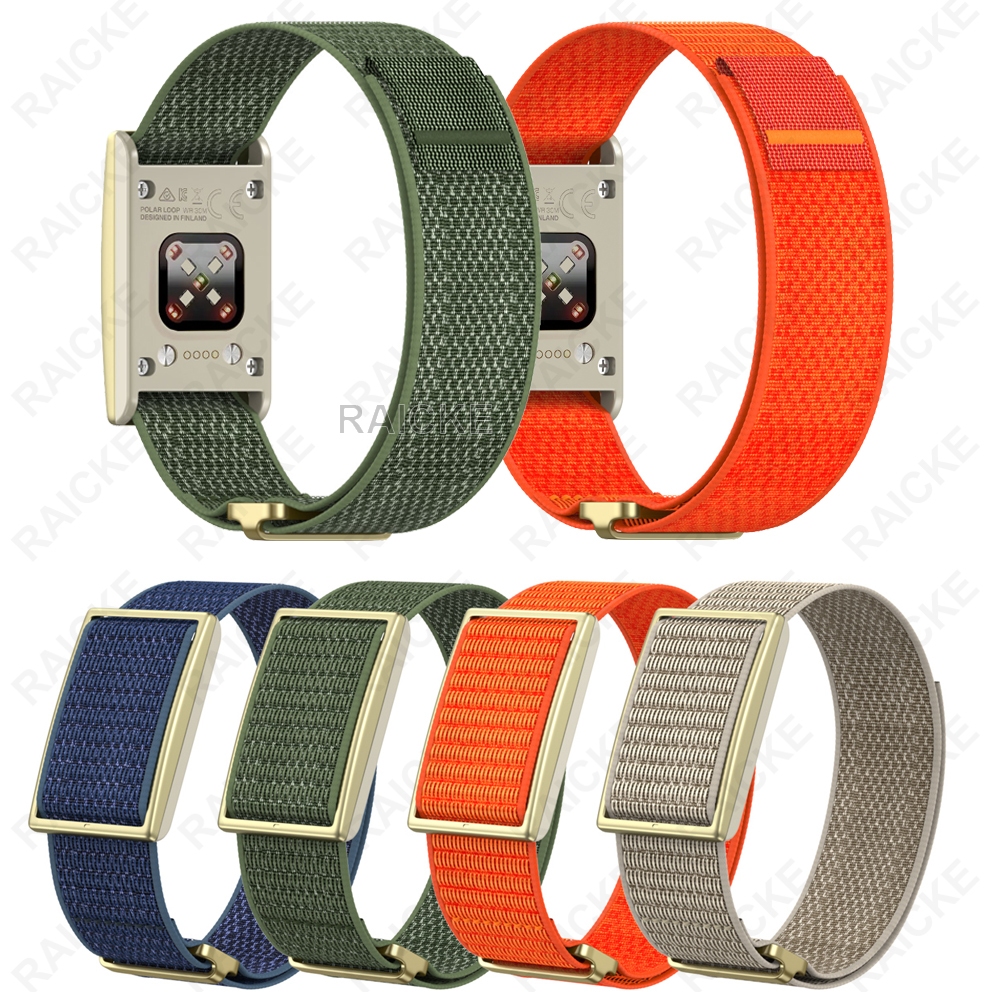 สายไนล่อนที่ระบายอากาศได้เปลี่ยนสายรัดกีฬาสำหรับ Polar Loop