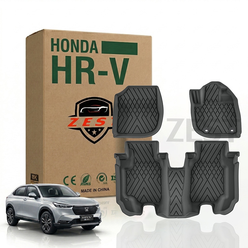 【ZEST】 พรมปูพื้นรถยนต์ HONDA HR-V / HRV [2022-ปัจจุบัน] พรม พรมรถยนต์ คุณภาพสูง ราคาประหยัด ขายตรงจากโรงงาน!