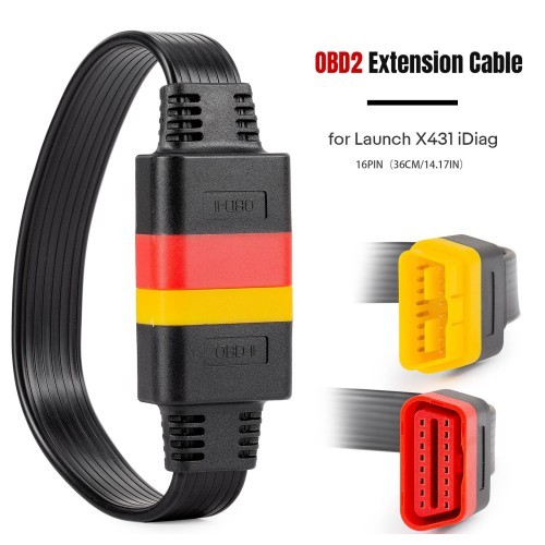 สายต่อ OBD2 สําหรับเปิดตัว X431 iDiag/Easydiag 3.0/X431 M-Diag/X431 V/V+/5C PRO