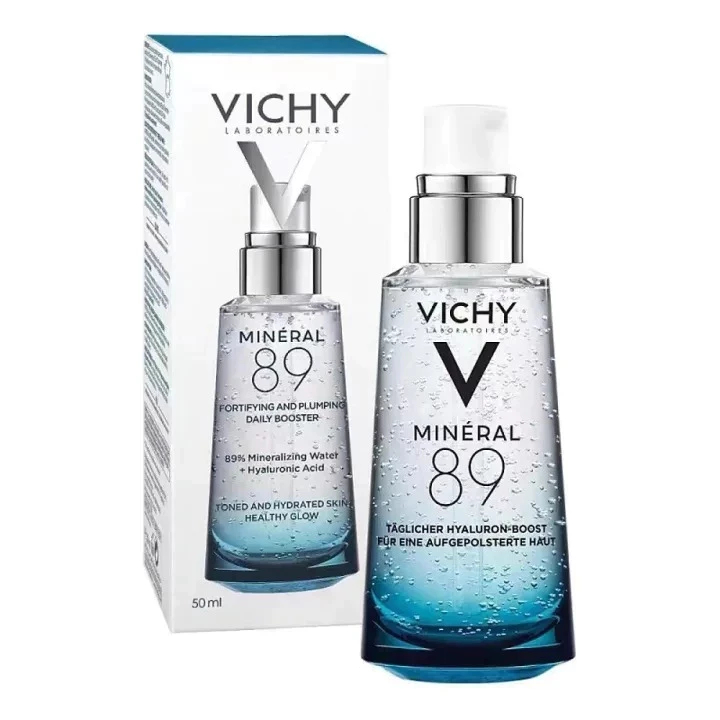 สําหรับ Vichy Mineral89 French Skin Protective Restorative Mineral Serum 50ml