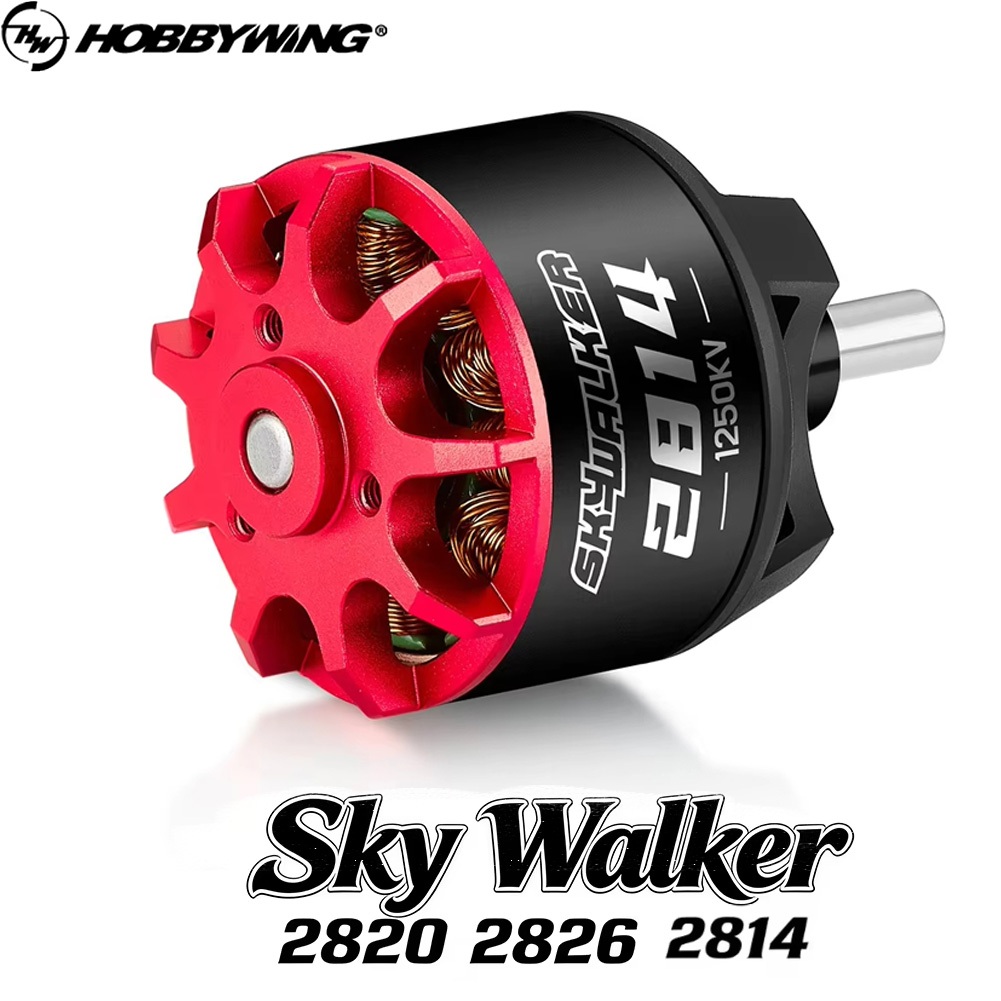 Hobbywing Skywalker 2814 2820 2826 SL มอเตอร์ไร้แปรง 1000KV 1250KV 1400KV 550KV 850KV สําหรับ RC เคร