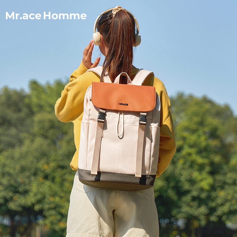 Mr.ace Homme حقيبة ظهر بسيطة كبيرة خفيفة — صورة 2