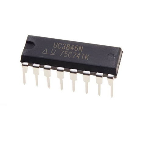 UC3846N DIP-16 DC-DC Power Chip การจัดการพลังงาน IC ส่วนประกอบ UC3846