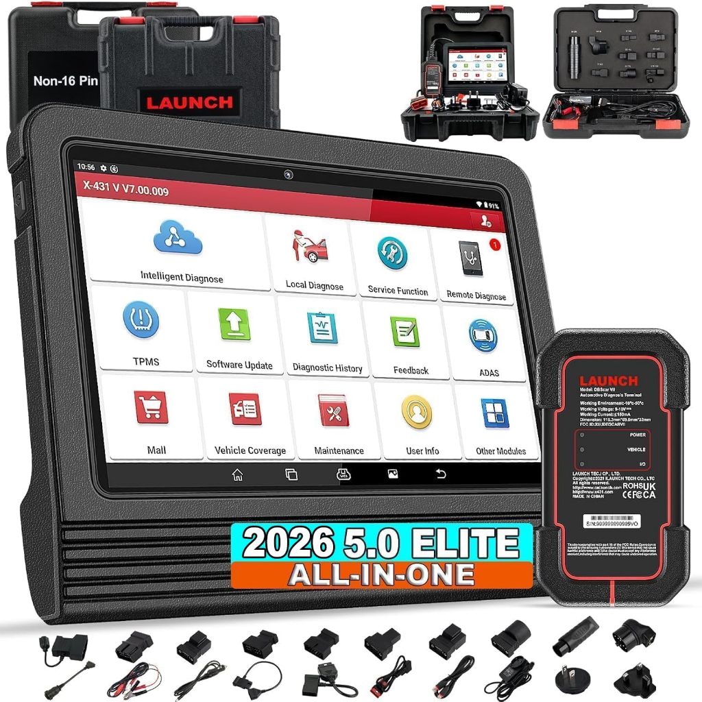 LAUNCH X431 V Pro 5.0 Elite Oem Bluetooth Bidirectional Scan Tool พร้อม Canfd Doip ,เช่นเดียวกับ Pro