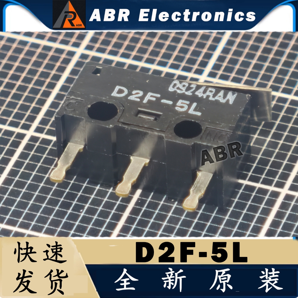 5PCS D2F-5L สวิตช์จังหวะยี่ห้อใหม่ Original Omron