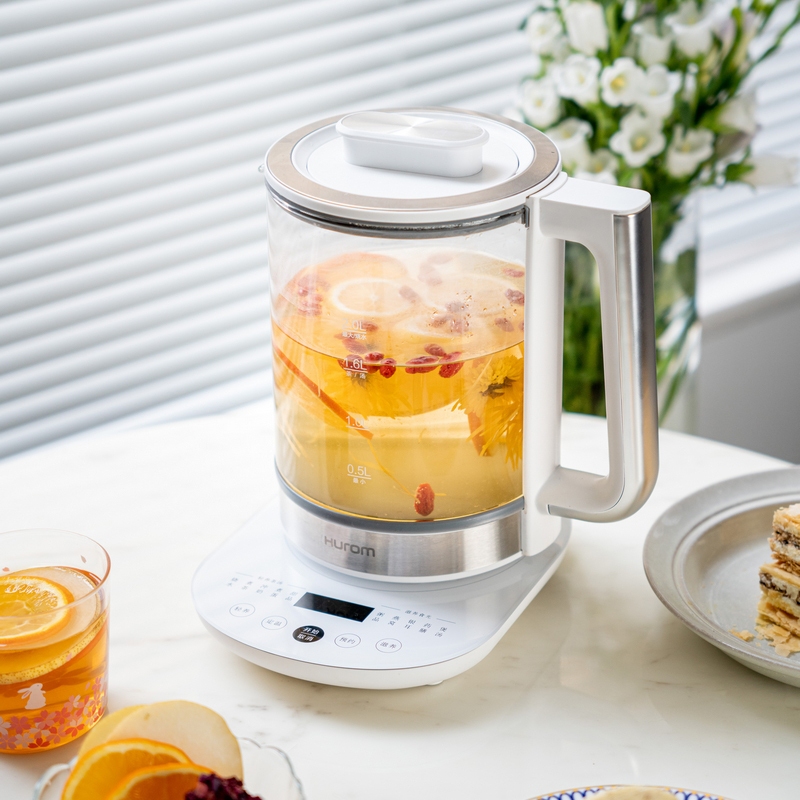 HUROM TM-MB1IWH หม้อเพื่อสุขภาพ 2L หม้อปรุงอาหารอเนกประสงค์, การปรุงอาหารที่บ้านแบบบูรณาการ, อุณหภูม