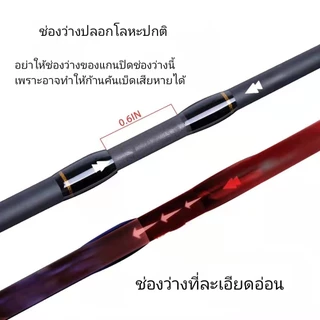 GOTURE Xceed Fuji คันเบ็ดตกปลา สปินนิง ขนาด1.98M/2.1M/2.4M/2.7M จัดส่งจากไทย