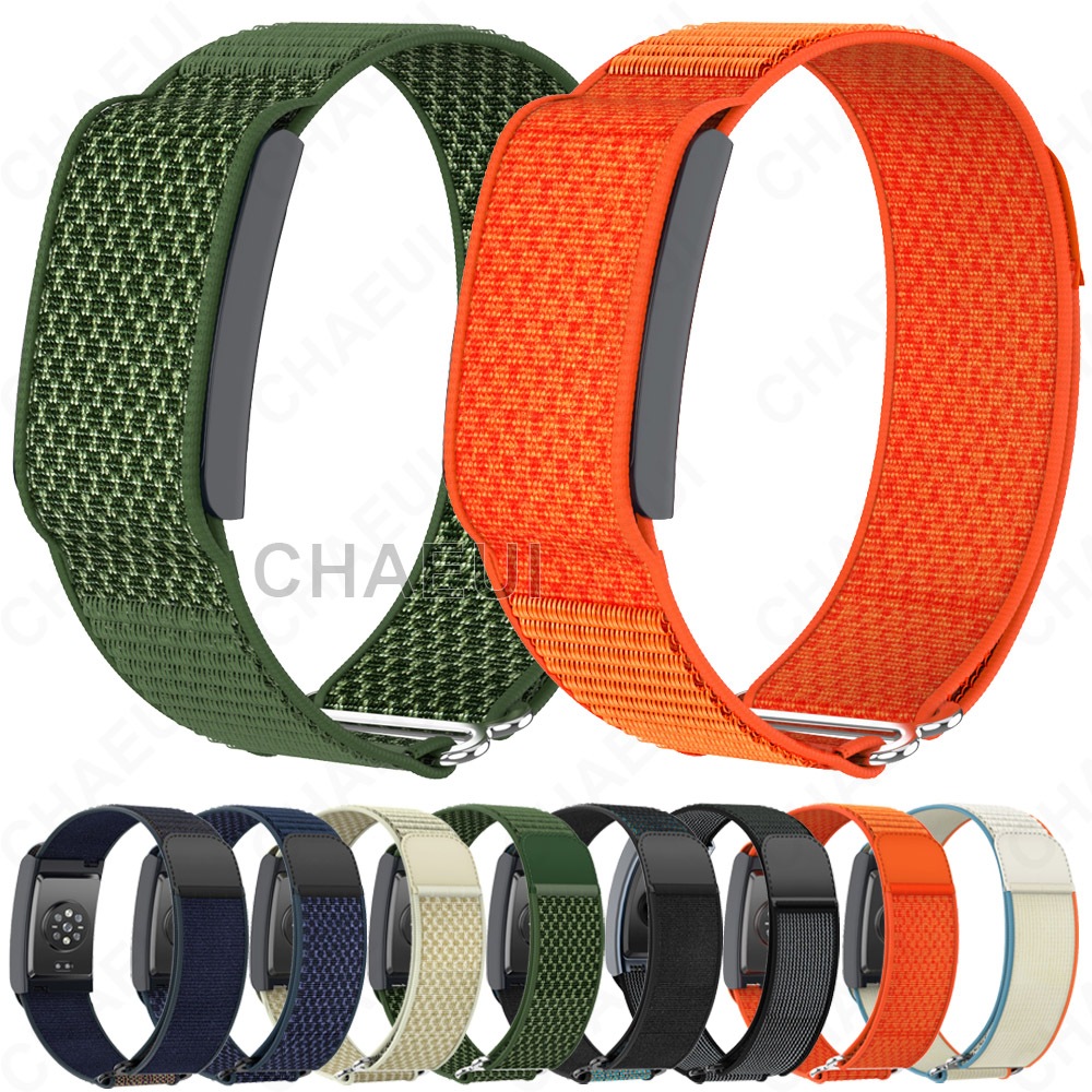 สายรัดไนลอนกีฬาวงห่วงสร้อยข้อมืออุปกรณ์เสริมสําหรับ Amazfit Helio Strap