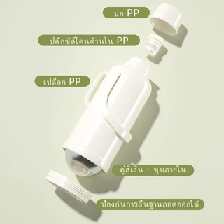 GIANXI กาน้ำร้อนไส้กระจกพรีเมียม 2L/3.2L ลิตร กระติกน้ำสุญญากาศ เก็บอุณหภูมิได้ทั้งร้อนและเย็น จุเยอะ แข็งแรงทนทาน