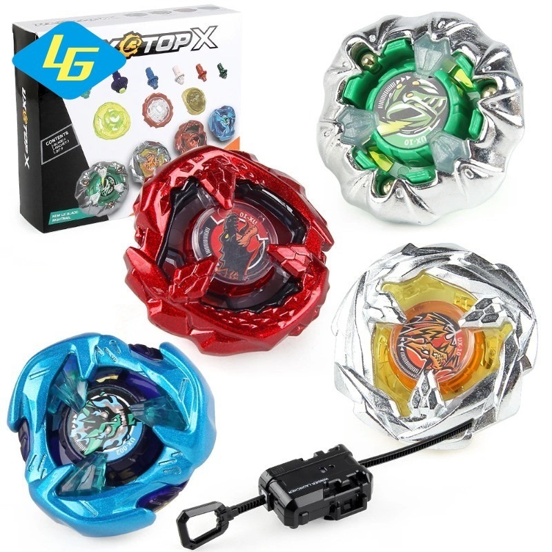 Beyblade X UX-10 Knight Mail Beyblade Xtreme พร้อม Launcher Grip ชุด Beyblade Burst ของเล่นเด็กสําหร