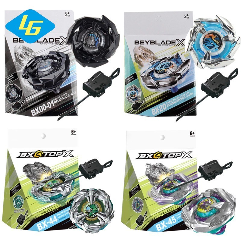 Beyblade X BX Series Spinning Tops พร้อมชุด Launcher Gyro Battle ของเล่นสําหรับของขวัญเด็ก BX-36 Wha