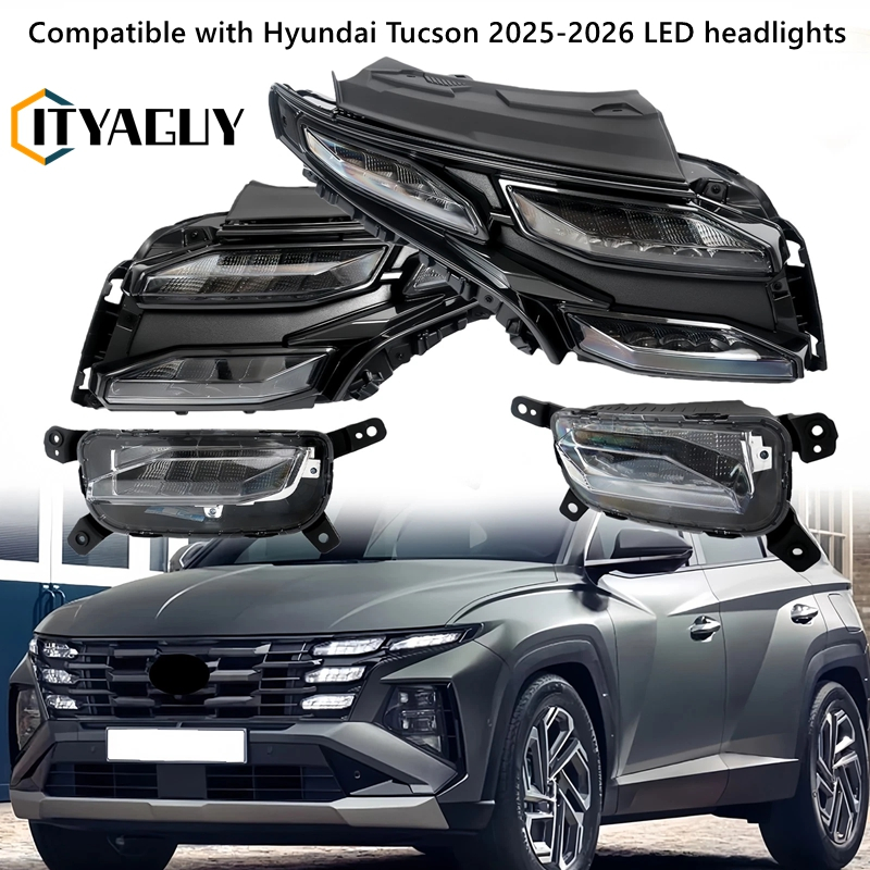 สําหรับ 2025-2026 Hyundai Tucson LED DRL โคมไฟ 92208-CW700-N9750 92207-CW700-N9750