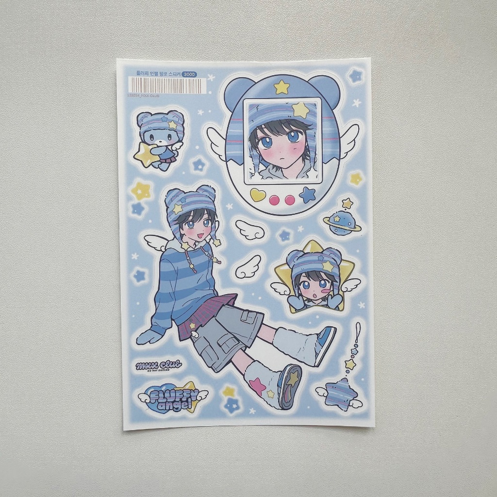 เกาหลีหวานเย็นสาวสติกเกอร์น่ารักการ์ตูนอะนิเมะสาวสติกเกอร์วารสารไดอารี่โน๊ตบุ๊ควางแผนสมุดภาพ ทําเอง สติกเกอร์ตกแต่ง ราคา ถูกที่สุด ดีลบีเคเค แกลเลอรีภาพที่ 8