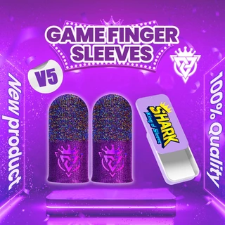 BlueWow เกมมือถือปลายนิ้วถุงมือ Sweatproof Anti-slip หน้าจอสัมผัสแขนนิ้วมือ Breathable Gaming ปลายนิ้วสําหรับ Gamer