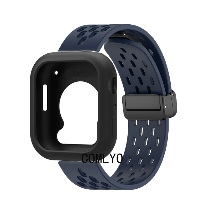 For Well Time UP Smart Watch Case สําหรับเวลาที่ดีขึ้นกรณีนาฬิกาสมาร์ทฝาครอบป้องกันสายรัดซิลิโคนนุ่มกีฬากลางแจ้งวง ฟิล์มกันรอยหน้าจอ