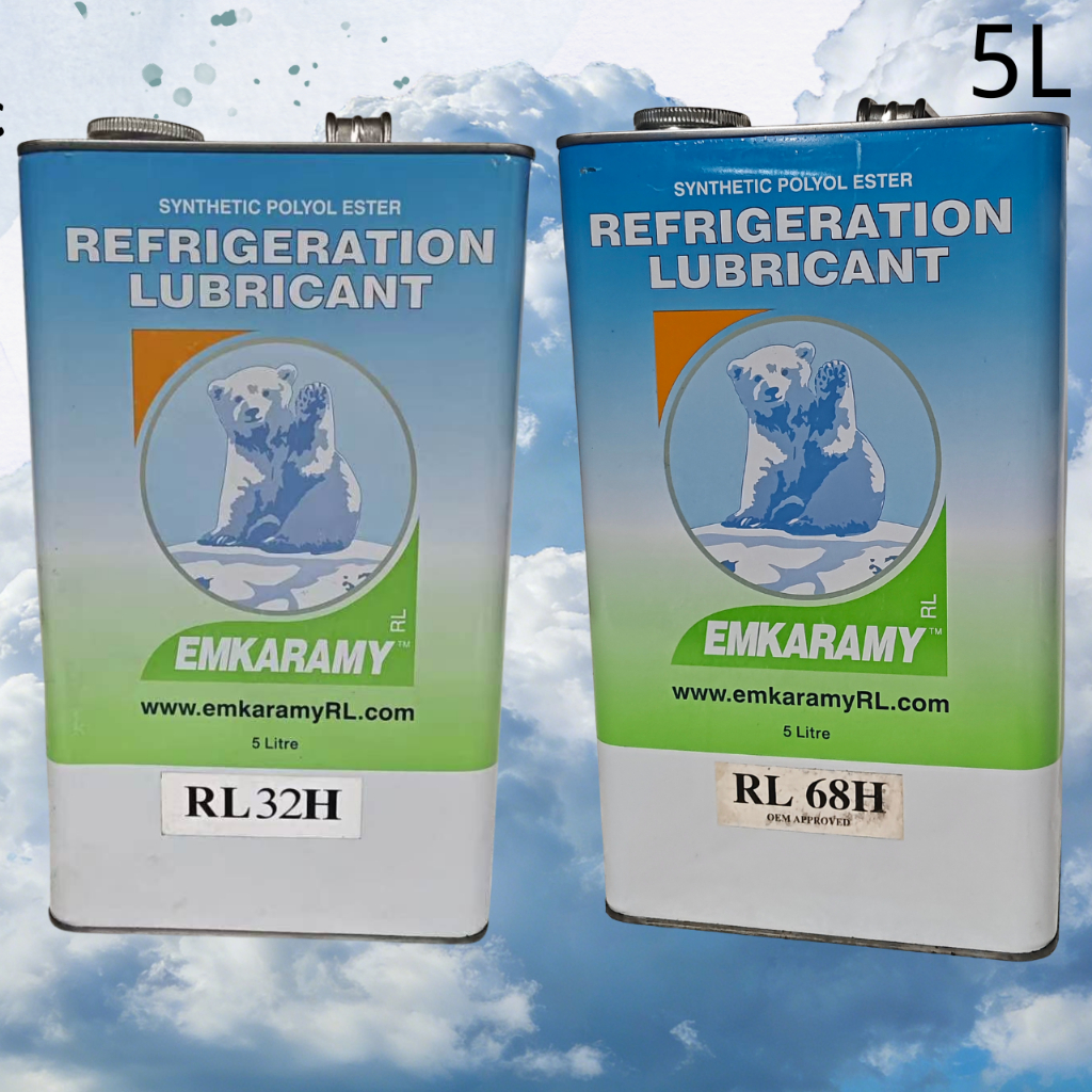 EMKARAMY RL น้ํามันหล่อลื่นสังเคราะห์ 32H/68H สําหรับเครื่องปรับอากาศ Central AC ตู้แช่แข็งคอมเพรสเซ