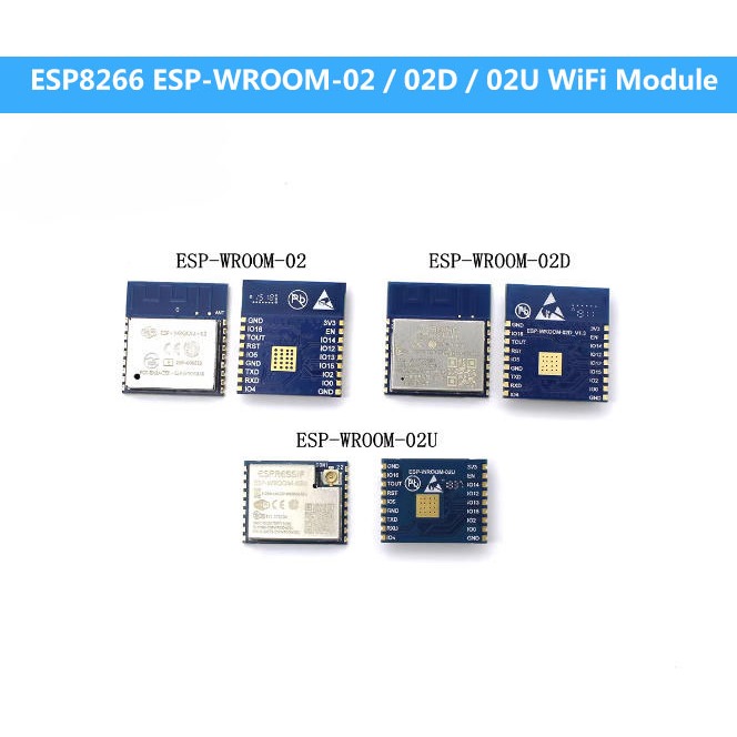 ESP8266 Serial WiFi โมดูล ESP-WROOM-02WROOM-02D WROOM-02U, อย่างเป็นทางการ Espressif IoT Wireless Tr