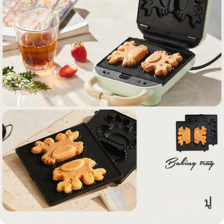 ✅YIDPU亿德浦 เครื่องทําวาฟเฟิล เครื่องทําโดนัทจิ๋ว ทําโดนัท เครื่องทําแซนด์วิช