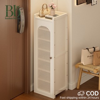Bamboo Shoe Cabinet  Shoe rack  8-Tier cabinet Breathable Almari Kasut Rak Kasut Bertutup 鞋柜鞋架
