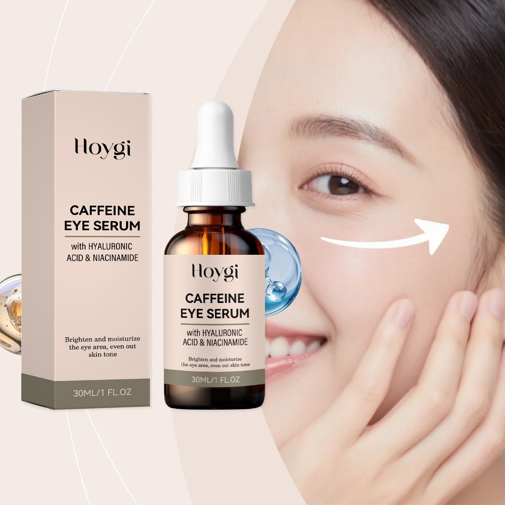 Hoygi Caffeine Eye Serum Hyaluronic Acid Niacinamide Brightening Eye Care 30ml Caffeine Eye Serum พร