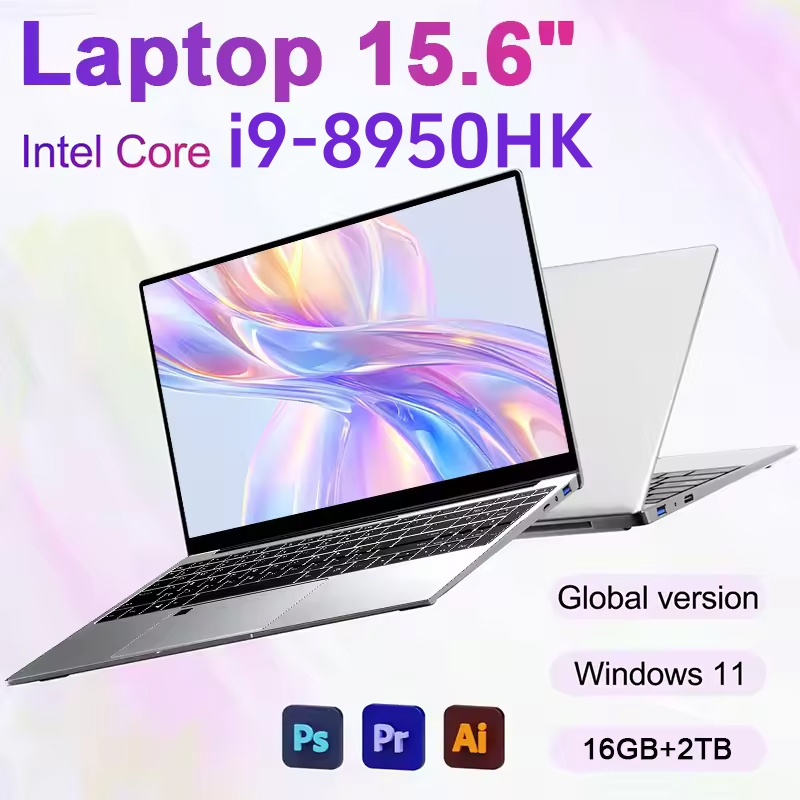 [รับประกัน 3 ปี] โปรเซสเซอร์ Intel Core i9 ขนาด 15.6 นิ้ว หน่วยความจํา 16GB 512/2TB ไดรฟ์โซลิดสเตต Windows 11 แล็ปท็อปสํานักงานรุ่นมืออาชีพ 2026 รุ่นใหม่