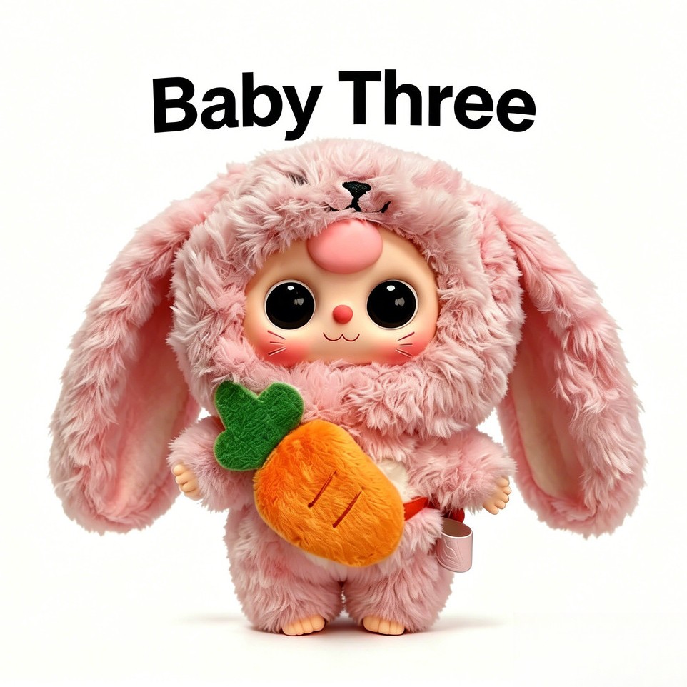 [คลังสินค้าพร้อม] Baby Three V3 ขายทิ้งแบบขาดทุน กล่องเซอร์ไพรส์ขนนุ่ม 12 ราศี กล่องเซอร์ไพรส์ 400% ของตกแต่งน่ารัก กระต่ายมาร์ชมาโลเล็กๆ ตุ๊กตา ของขวัญสร้างสรรค์