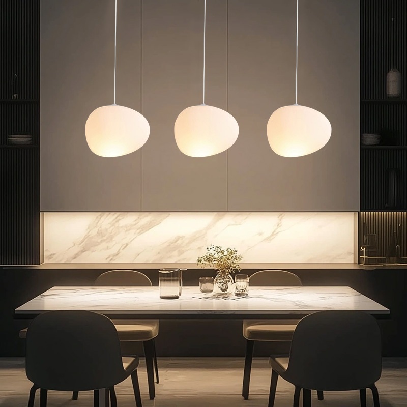 Onefire_Lighting 3 สี ติดตั้งง่าย ประหยัดไฟ โคมไฟมินิมอล โคมไฟห้อย สไตล์สมัยใหม่ นอร์ดิก โคมไฟระย้า สำหรับห้องทานอาหาร เกรดคุณภาพ